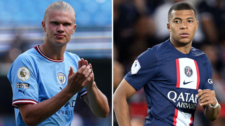 So sánh phong cách thi đấu giữa Kylian Mbappé và Erling Haaland